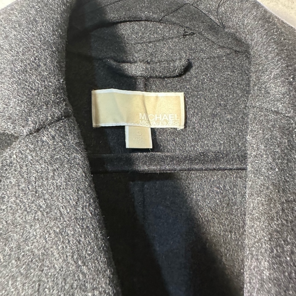 Michael Kors Charcoal Coat - Picture 7 of 11